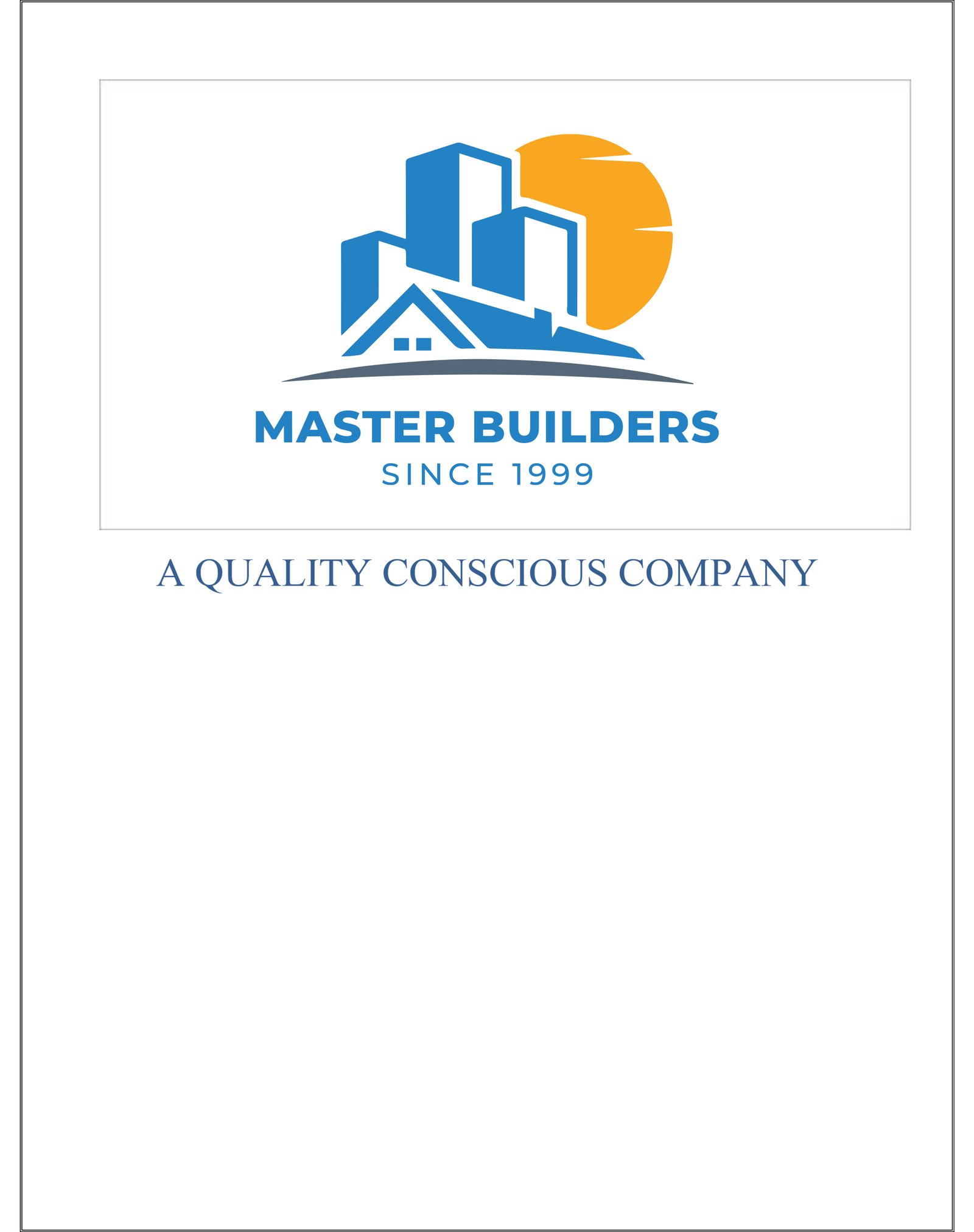 Master Builders Company Profile Page 1